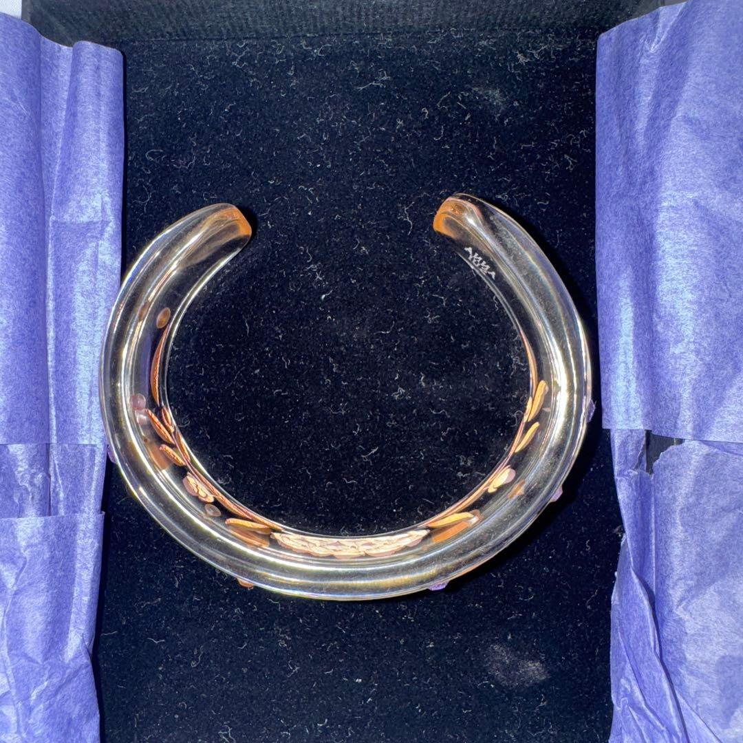 ANNA SUI 花柄ブレスレット•リングセット