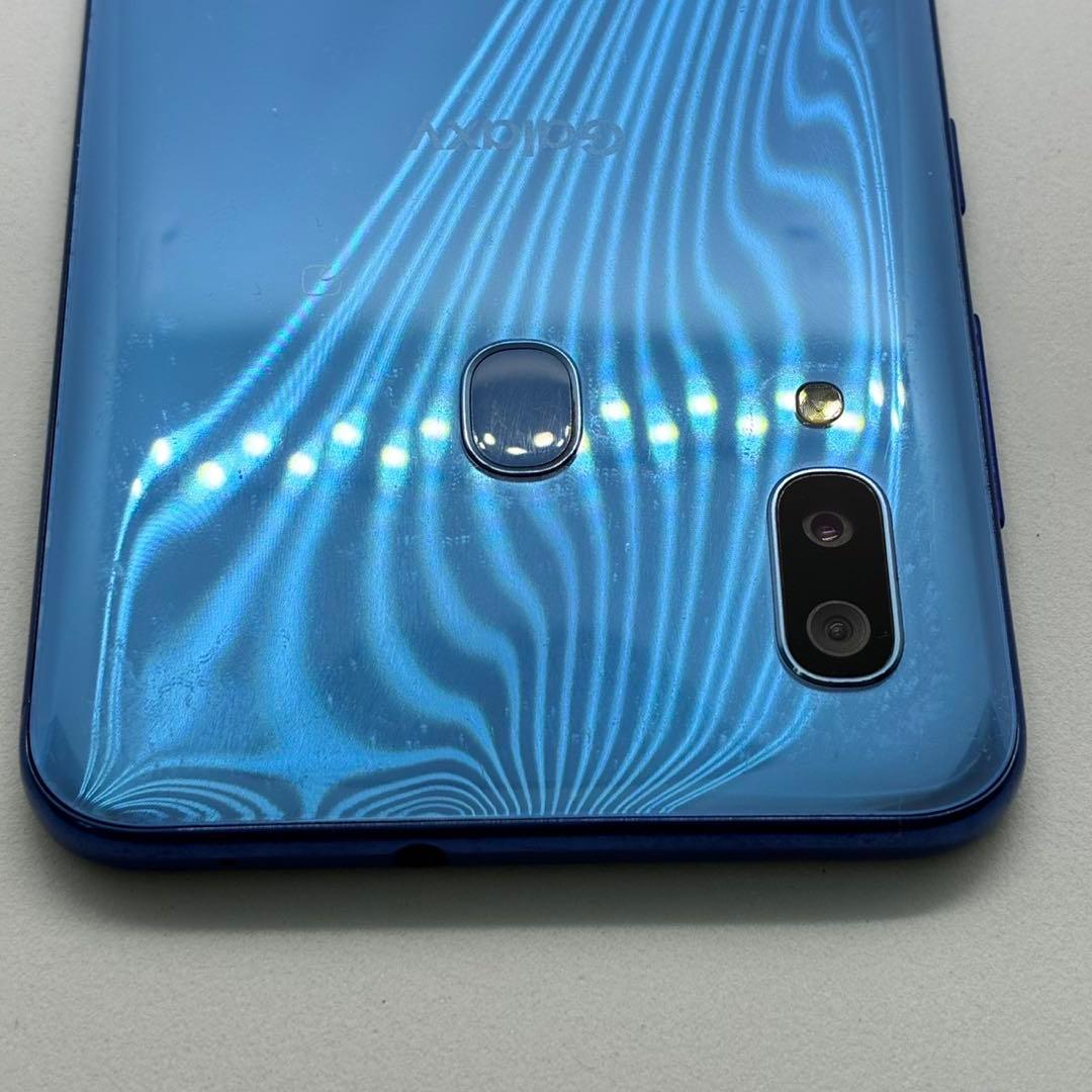 SAMSUNG Galaxy A30 SCV43 au版 ブルー 2916