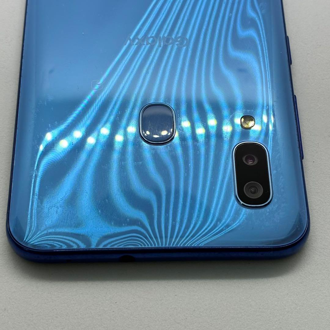SAMSUNG Galaxy A30 SCV43 au版 ブルー 2916