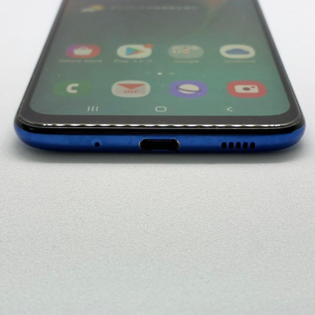 SAMSUNG Galaxy A30 SCV43 au版 ブルー 2916
