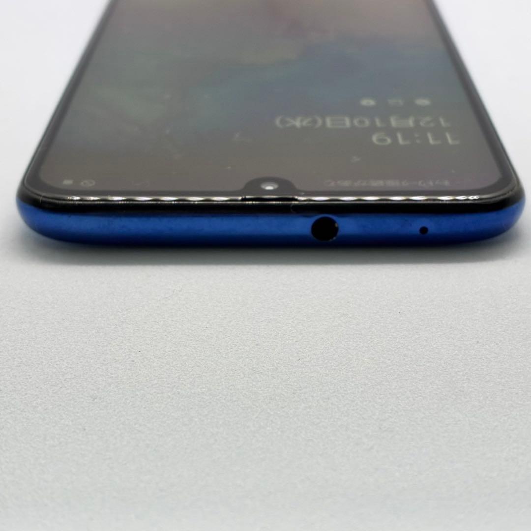 SAMSUNG Galaxy A30 SCV43 au版 ブルー 2916