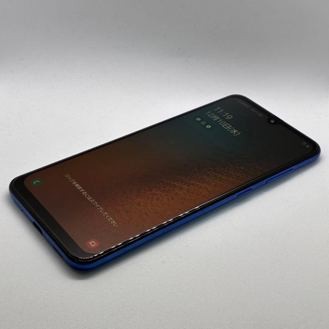 SAMSUNG Galaxy A30 SCV43 au版 ブルー 2916