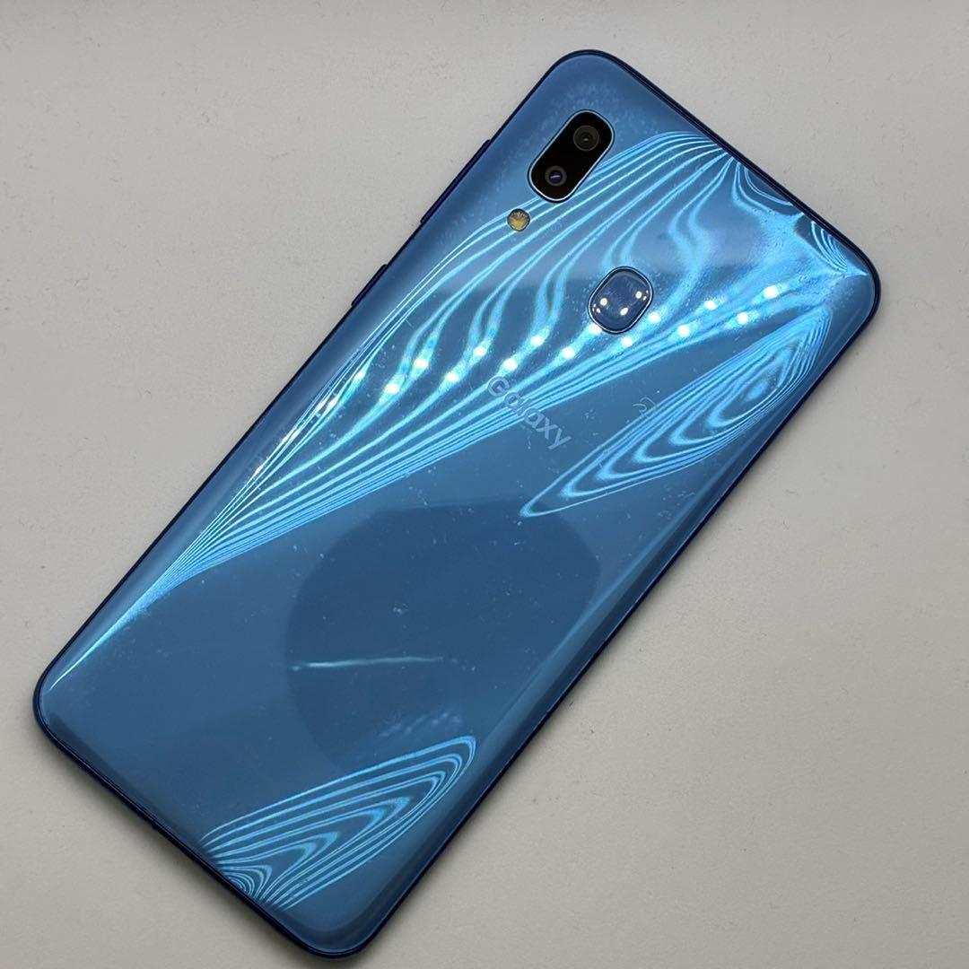 SAMSUNG Galaxy A30 SCV43 au版 ブルー 2916