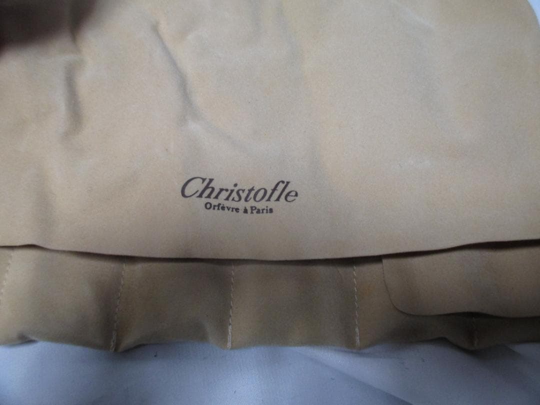 【新品未使用】2セット　クリストフル 12点カトラリーセット　革ケース付