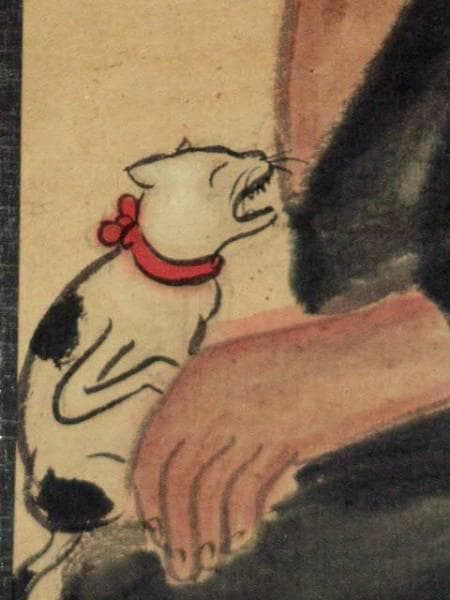 ♥森火山　新酒の味　掛軸　掛け軸　骨董　古玩