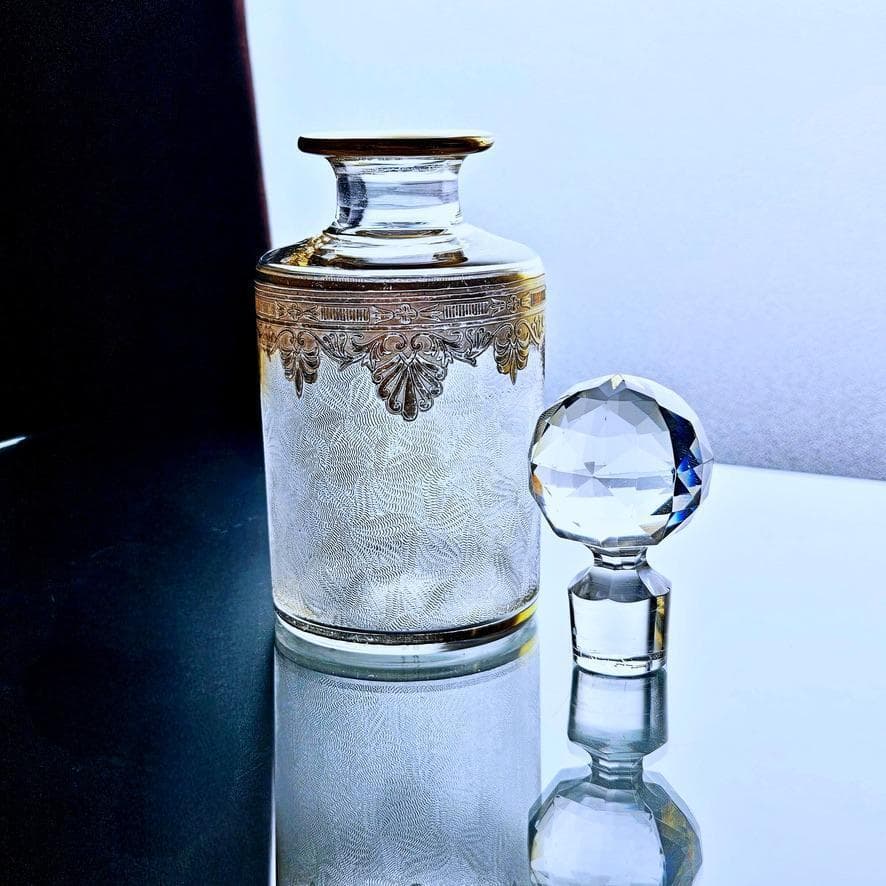 金彩オールドサンルイ ネリーの美しい香水瓶#20 1900年前後