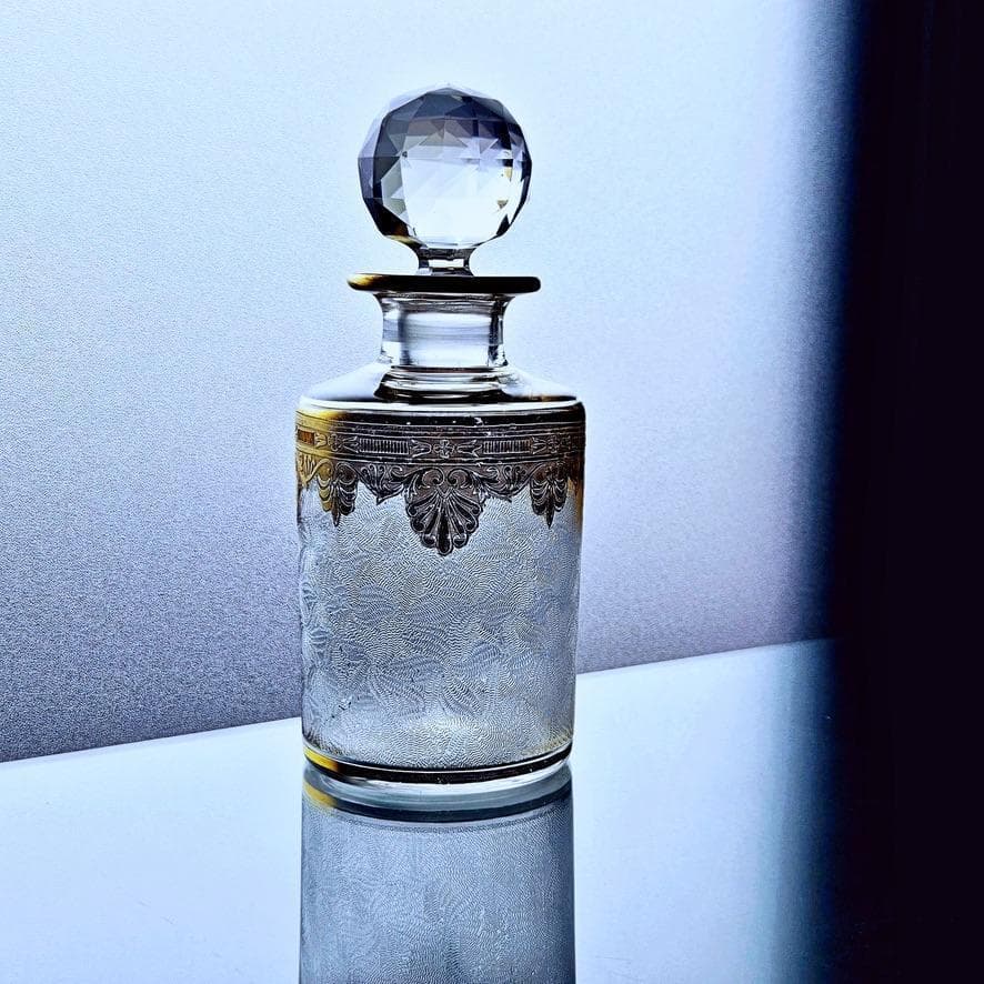 金彩オールドサンルイ ネリーの美しい香水瓶#20 1900年前後