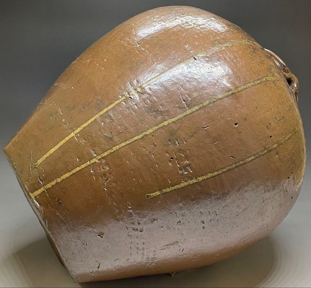 古丹波　三耳壺　大壺　35cm 　p5633