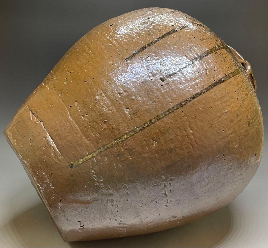 古丹波　三耳壺　大壺　35cm 　p5633