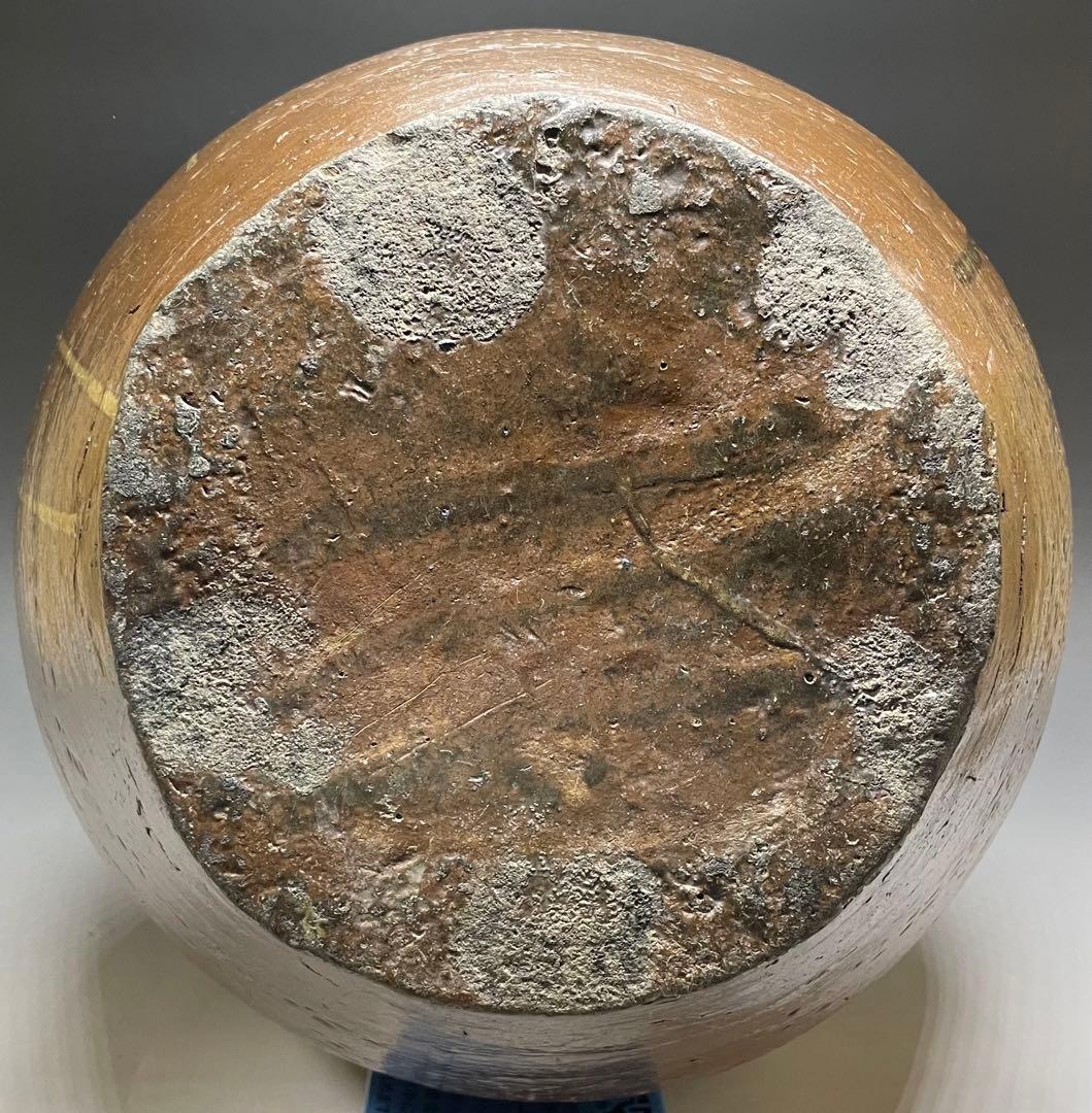 古丹波　三耳壺　大壺　35cm 　p5633