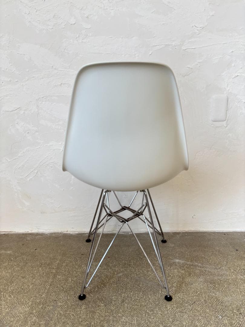 イームズ/Eamesシェルチェア ホワイト×オレンジ C