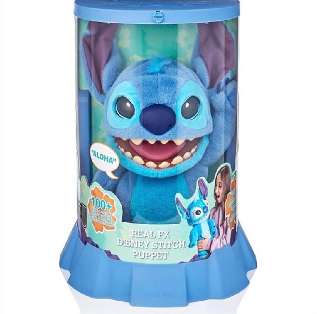 【入手困難】新品 ディズニー スティッチ リアルFX パペット ぬいぐるみ