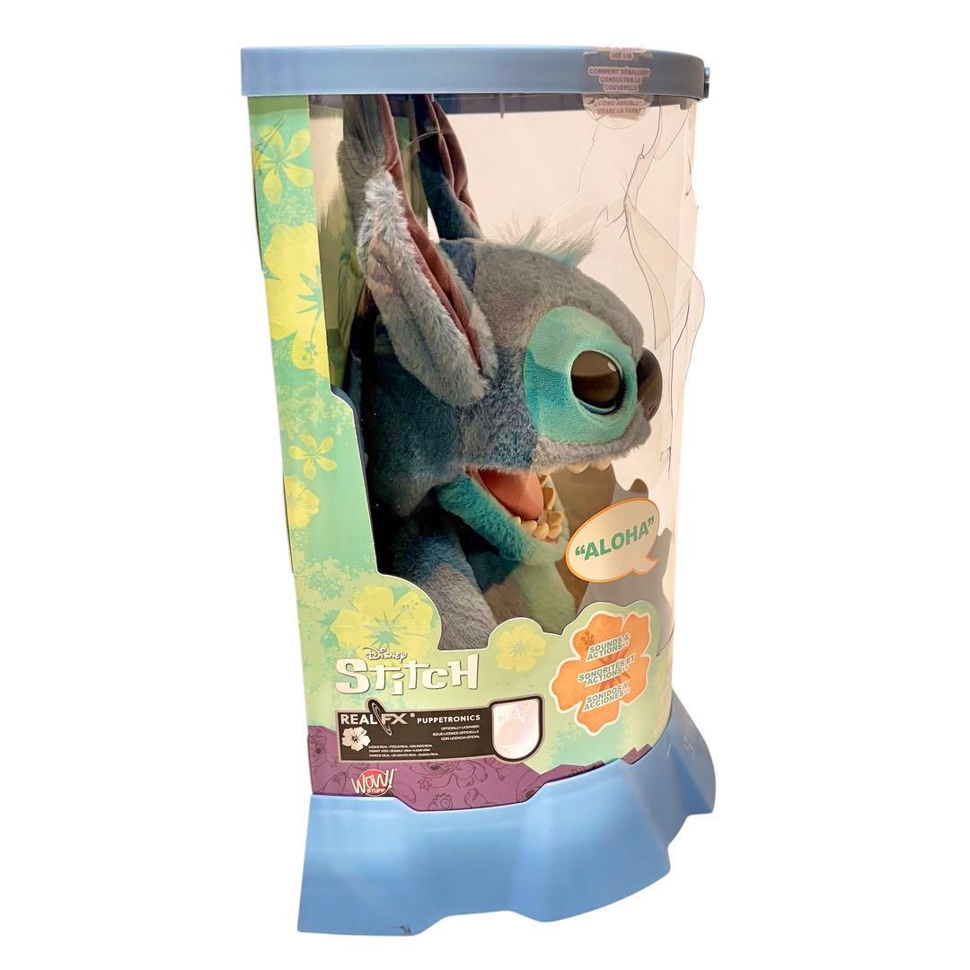 【入手困難】新品 ディズニー スティッチ リアルFX パペット ぬいぐるみ
