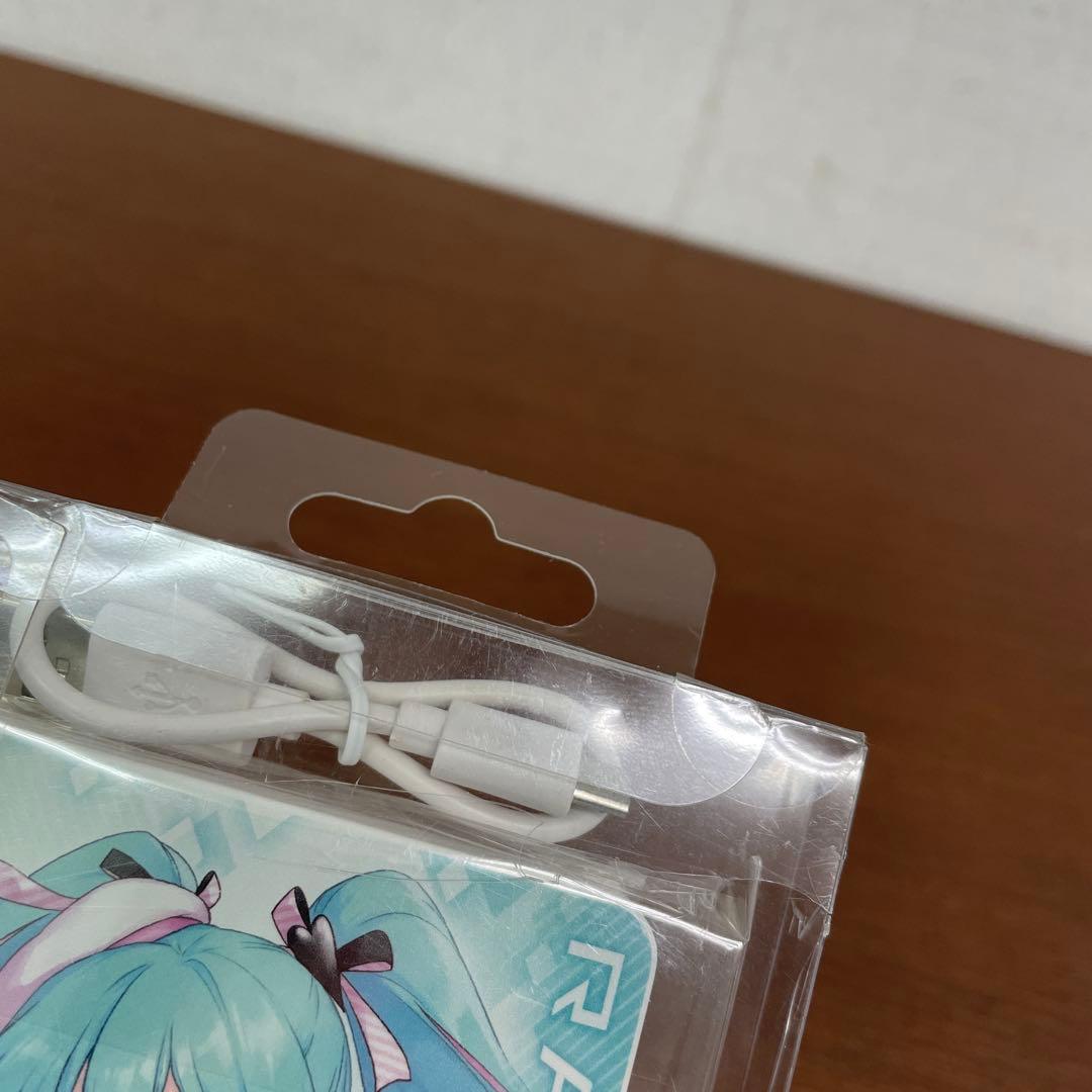 ❶未使用 PSEマーク有レーシングミク 大容量モバイルバッテリー 2点