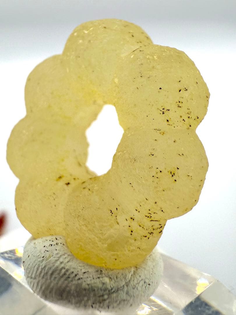 ポンデリング　フローライト　原石　鉱物　標本　天然石　球状　蛍石