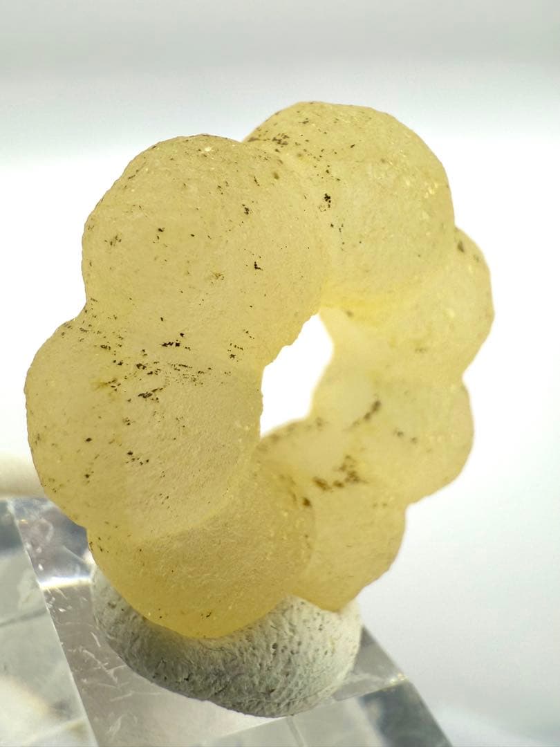 ポンデリング　フローライト　原石　鉱物　標本　天然石　球状　蛍石