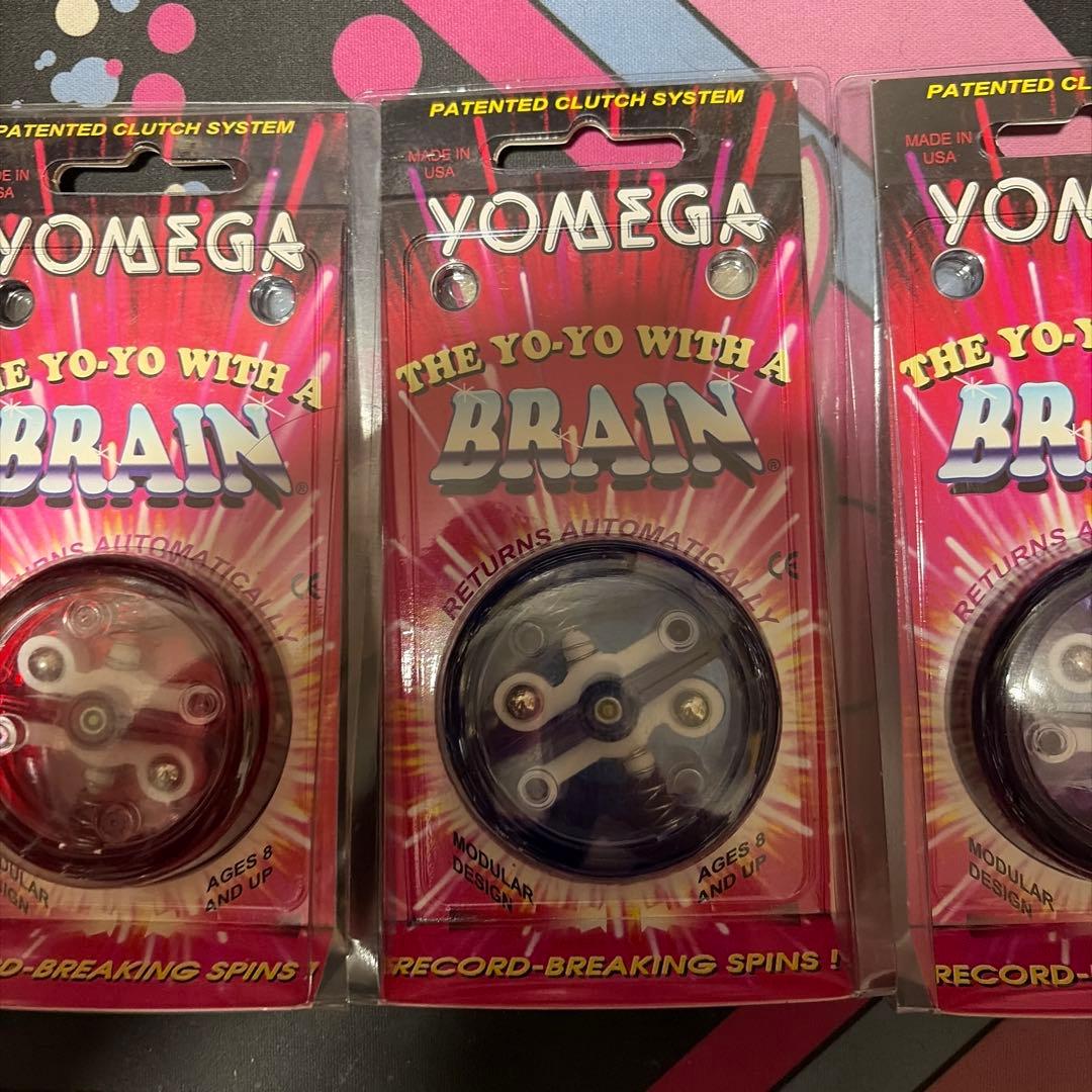 ☆YOMEGA ヨーヨー 　BRAIN　（米国製） 3個セット