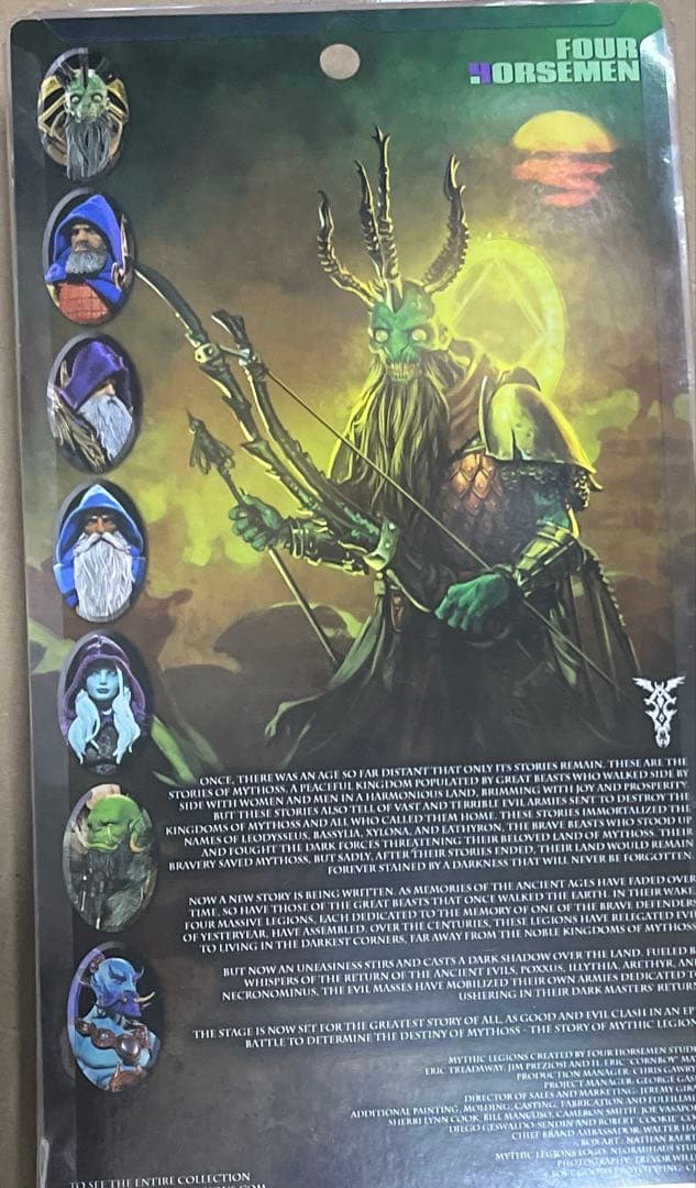 SF・ファンタジー・ホラー mythic legions ARRIZAK