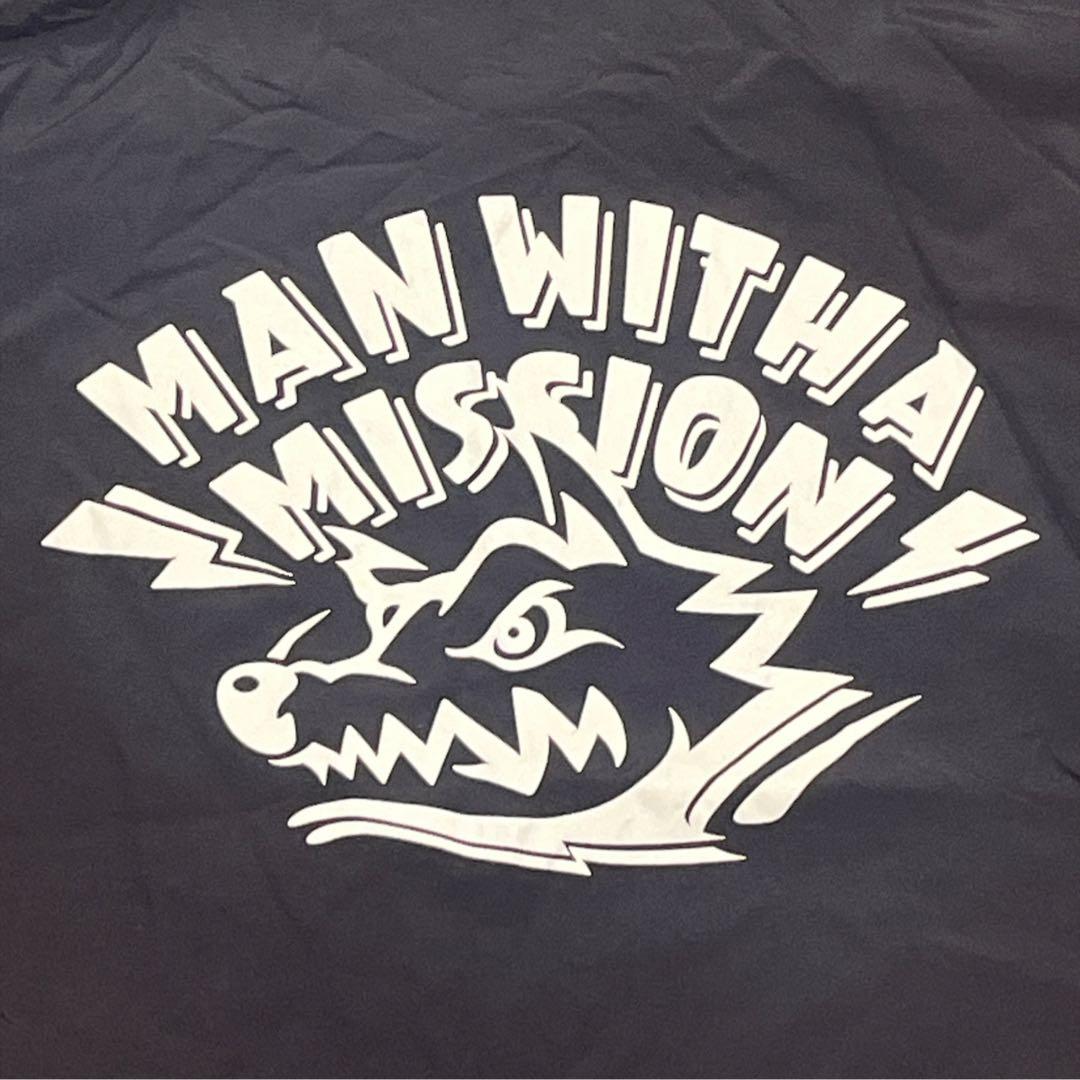 グ*️様 希少　マンウィズアミッション　コーチジャケット L ナイロンジャケット