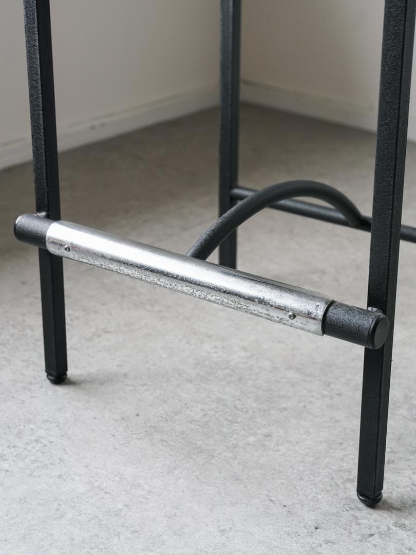 80's ポストモダン 幾何学 ハイチェア メンフィスデザイン 倉俣史朗