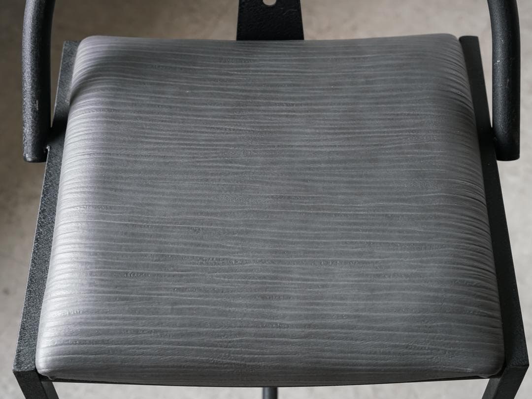 80's ポストモダン 幾何学 ハイチェア メンフィスデザイン 倉俣史朗