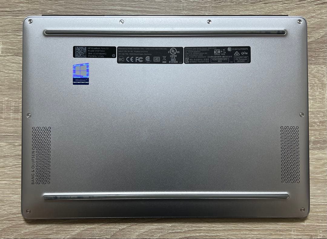 Windowsノート本体 HP EliteBook Folio G1 8GB/120GB