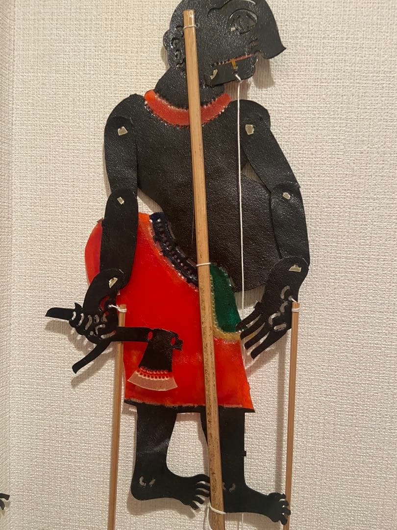 1960〜80年代 南タイ影絵ナン・タルン舞台人形3体