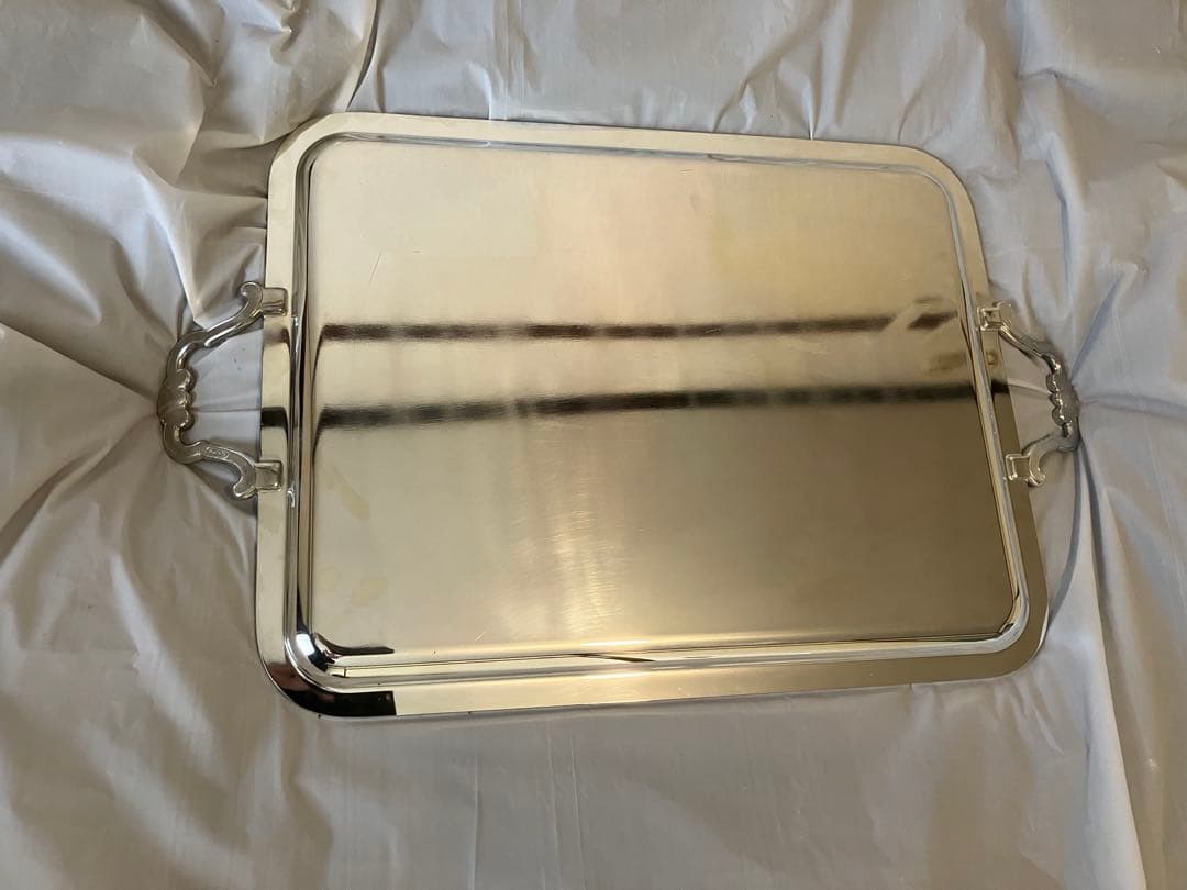 Christofle☆クリストフル☆マルメゾンシルバーコーティング トレー