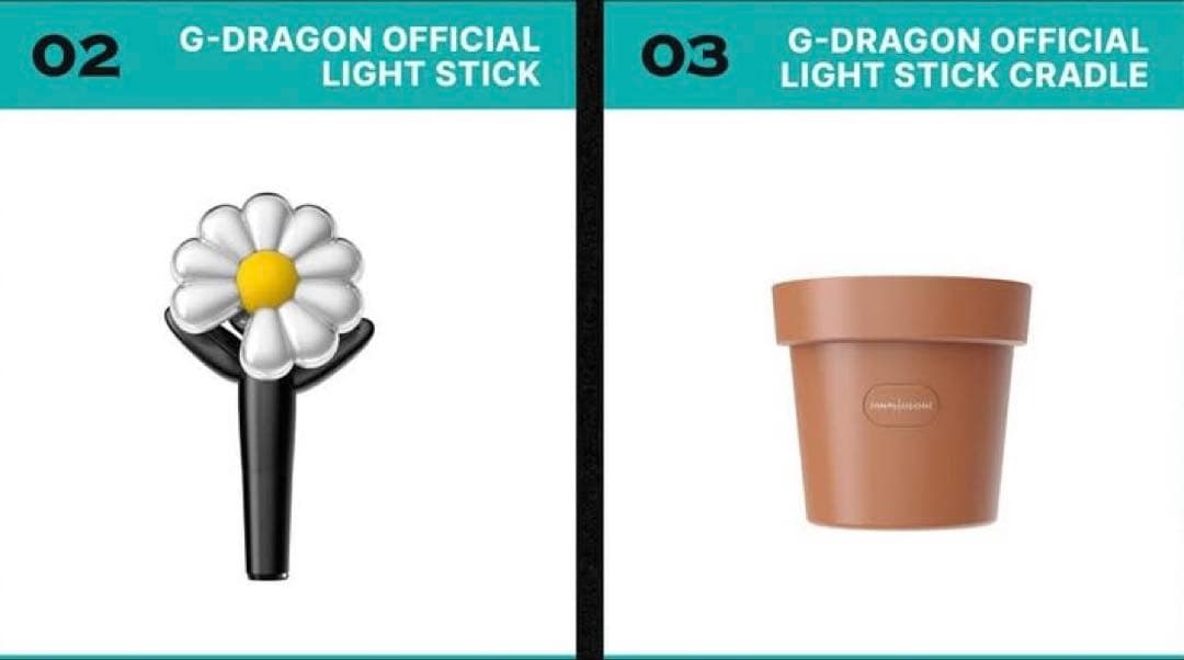 G-DRAGON Übermensch ペンライト クレイドル セット