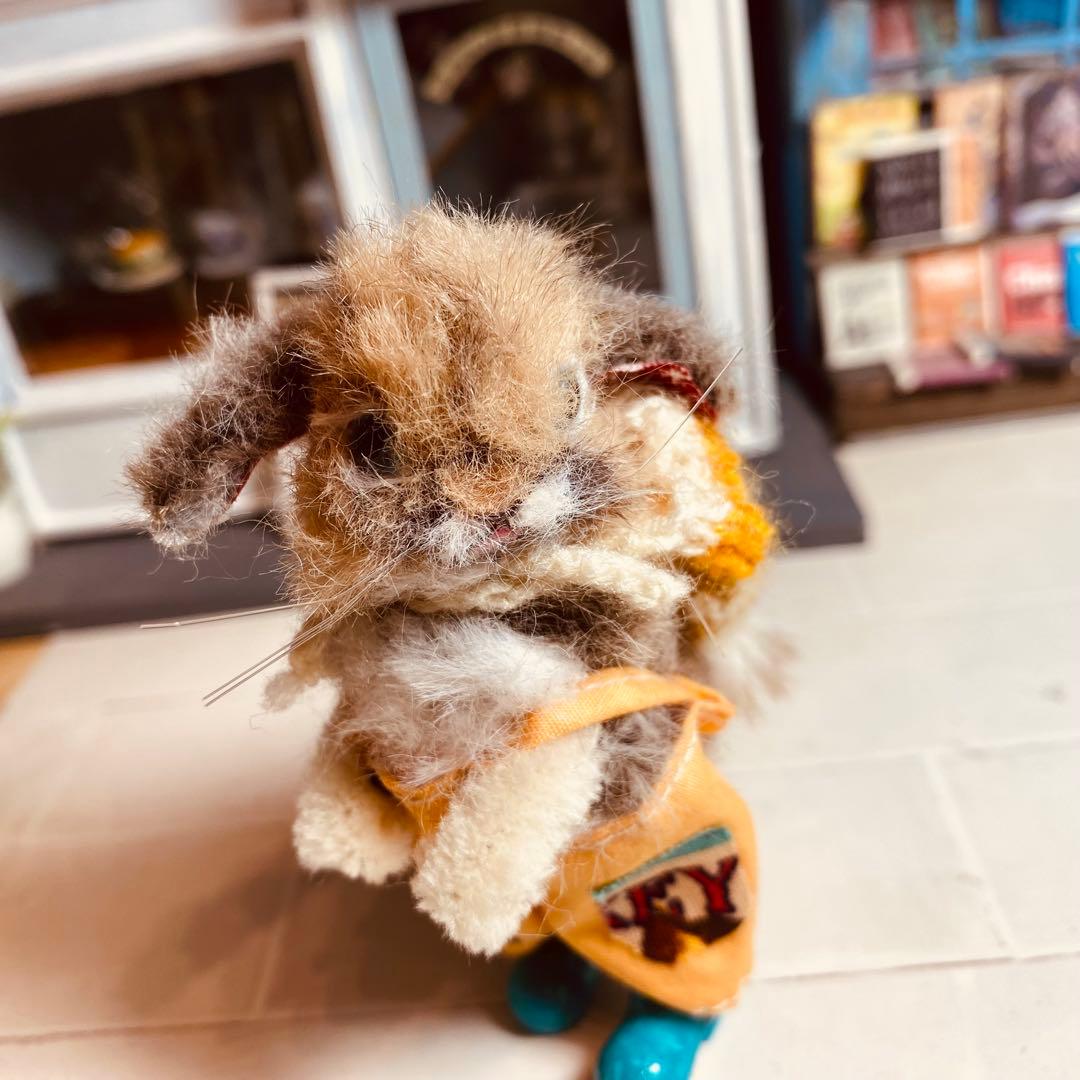 ミニチュア＊小さな垂れ耳うさぎ＊モールアート