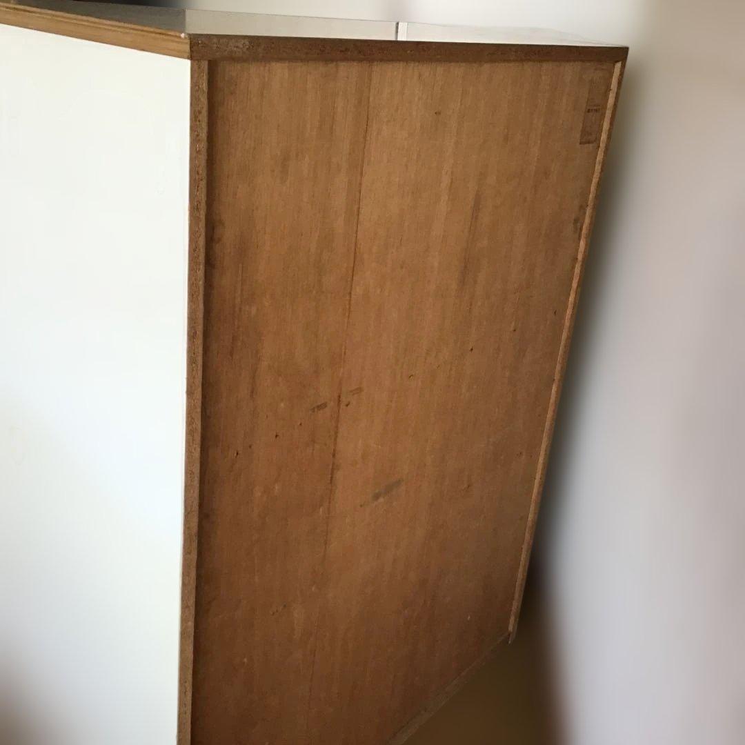 昭和レトロ　レトロポップ　黄色✖️黄緑✖️緑　アデリアレトロ風花柄チェスト　箪笥