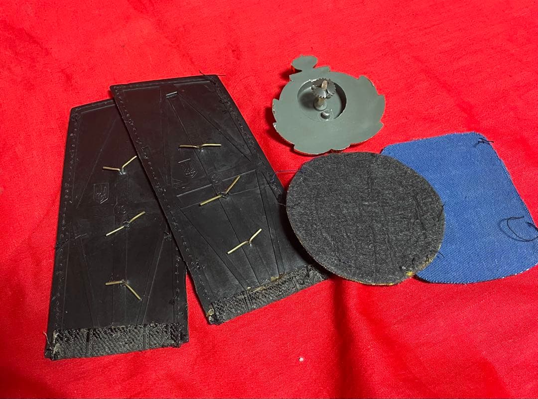 海軍 階級章/ワッペン/帽章セット 放出品 ソ連軍/ロシア軍
