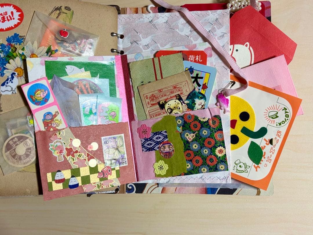 おすそ分けファイル　昭和レトロ　ジャンクジャーナル　コラージュ素材　ラベル