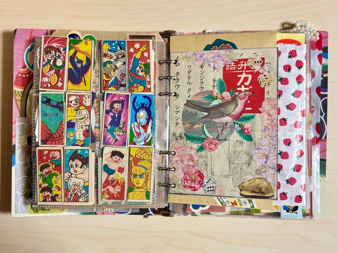 おすそ分けファイル　昭和レトロ　ジャンクジャーナル　コラージュ素材　ラベル