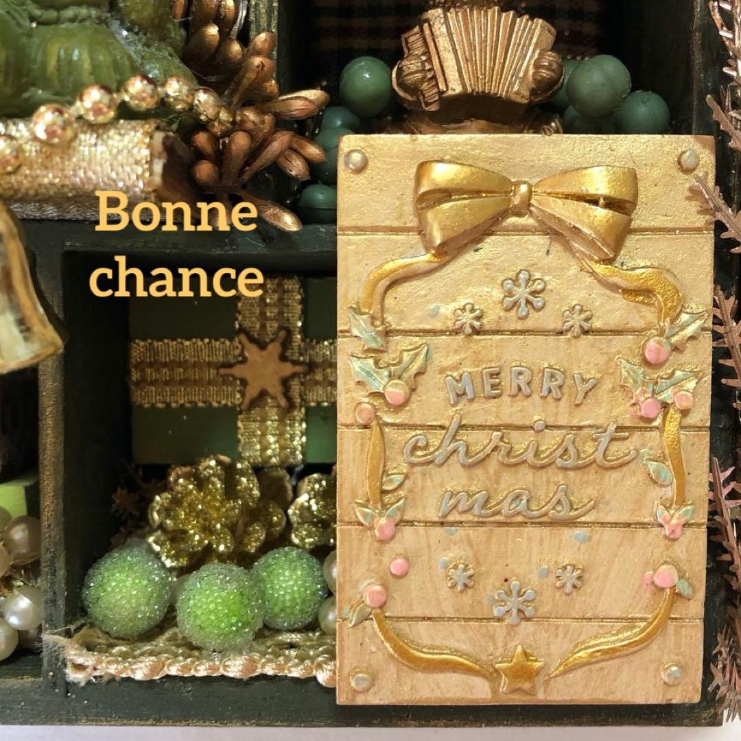 クリスマスリース　ドールハウス　オーナメント　ハンドメイド　インテリア　家