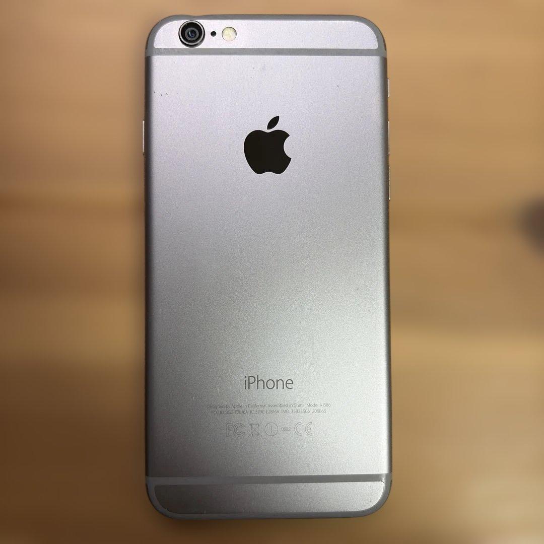 iPhone6 64GB スペースグレイMG4F2J/A バッテリー97%
