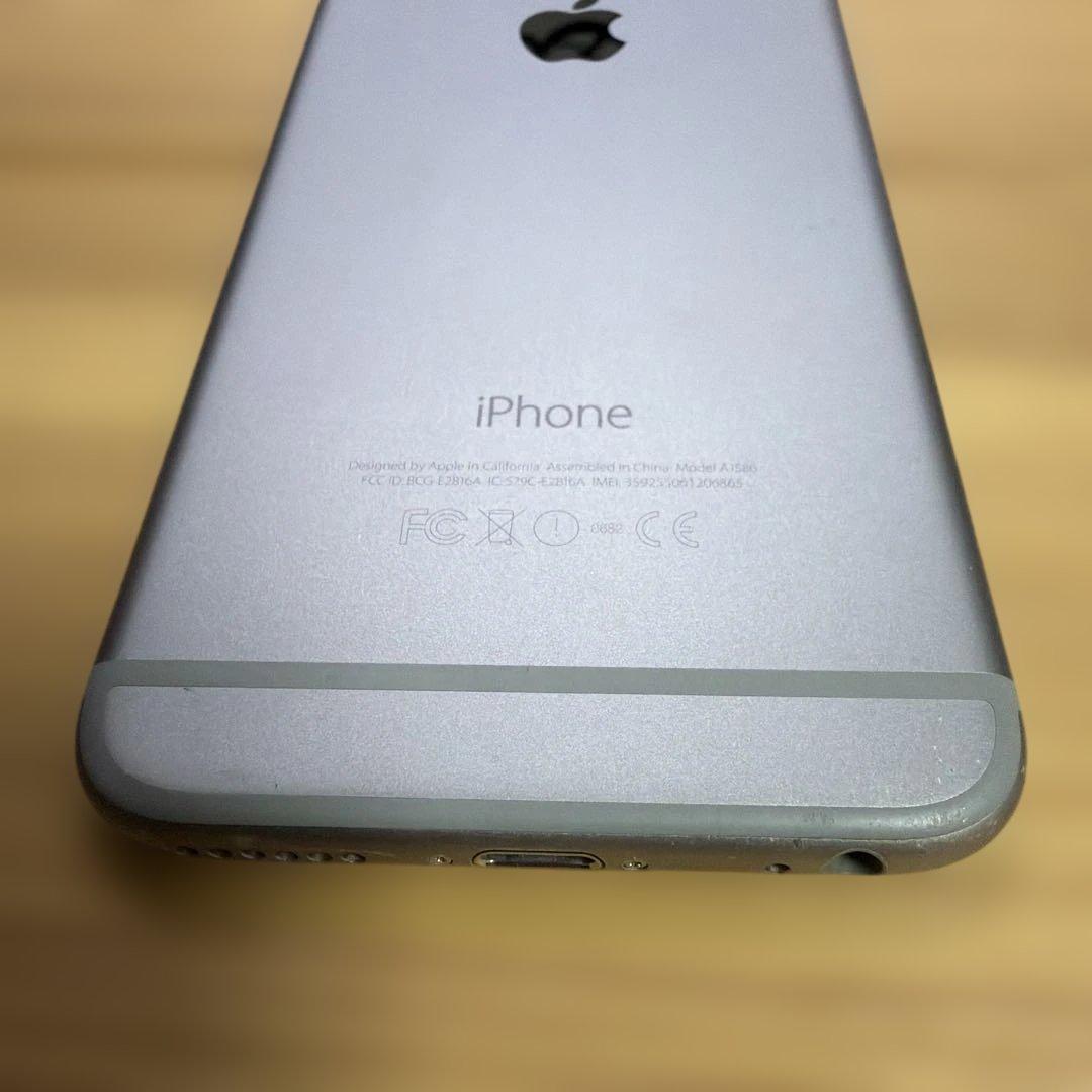 iPhone6 64GB スペースグレイMG4F2J/A バッテリー97%