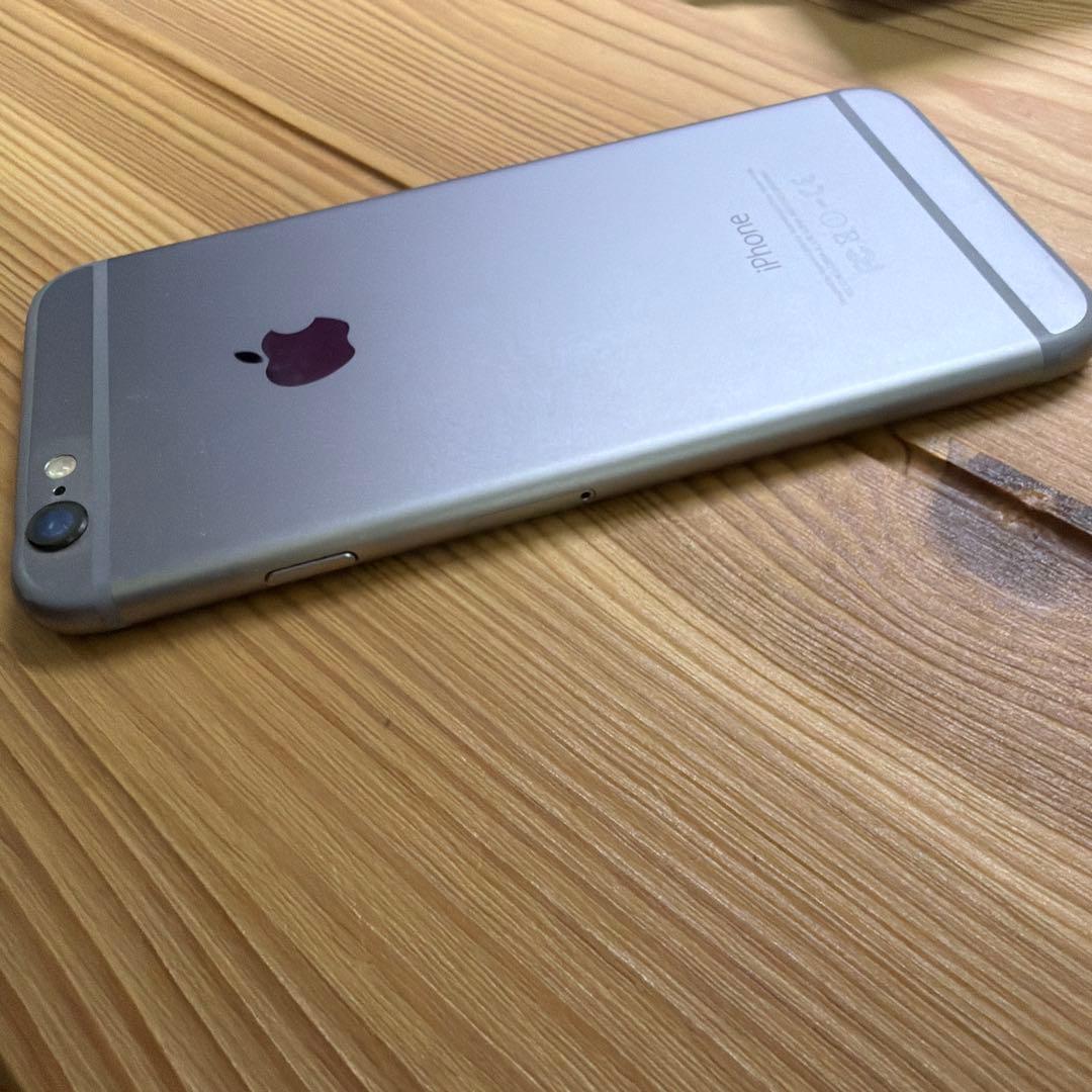 iPhone6 64GB スペースグレイMG4F2J/A バッテリー97%