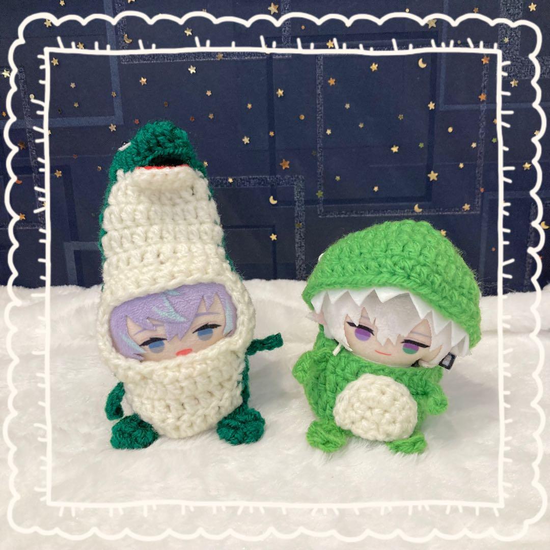 令笶団ペット組着ぐるみset☆ にじぱぺっと ぬい服 ぱぺ服