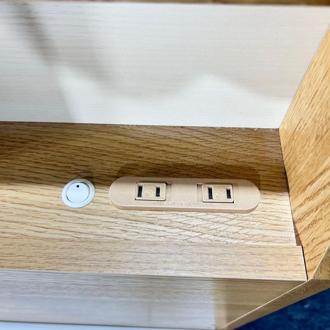 ニトリ ベッドフレーム シングル アザン浅型 コンセント付き 家具 d5473