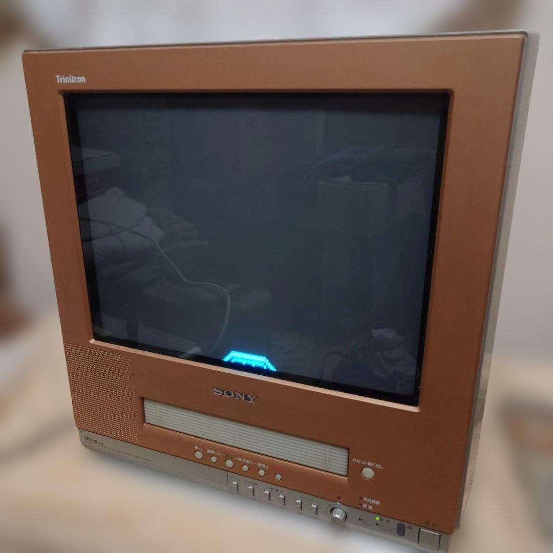 SONY Trinitron ブラウン管テレビデオ