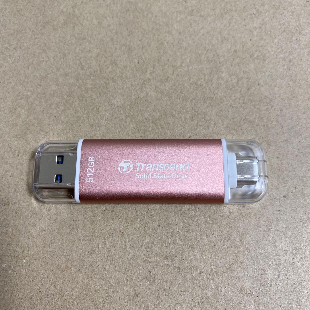 訳あり品　トランセンド ポータブルESD310 SSD 512GB