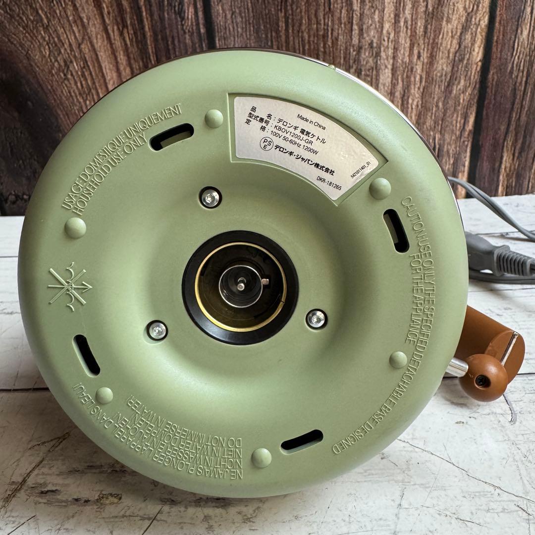 新品 DeLonghi デロンギ 電気ケトル KBOV1200J-GR ケトル