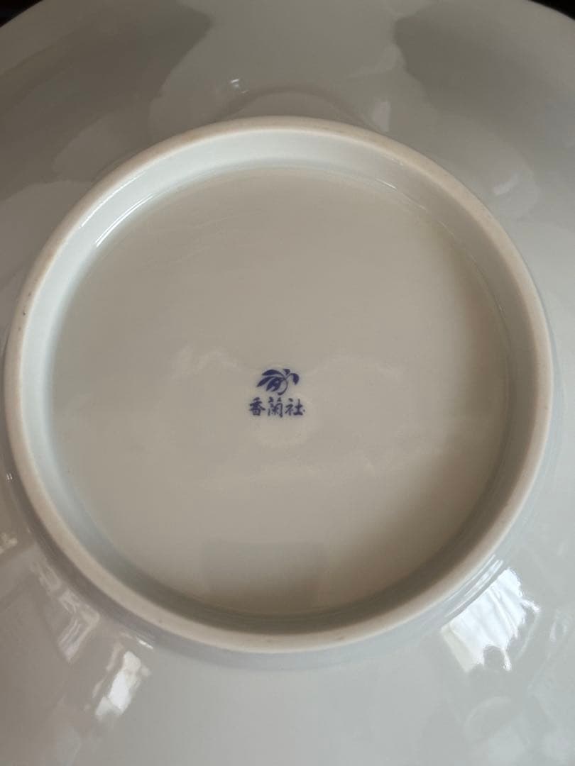 香蘭社　オーキッドレース　花柄　陶磁器　深皿1枚、ケーキ皿5枚、6点セット ‼️