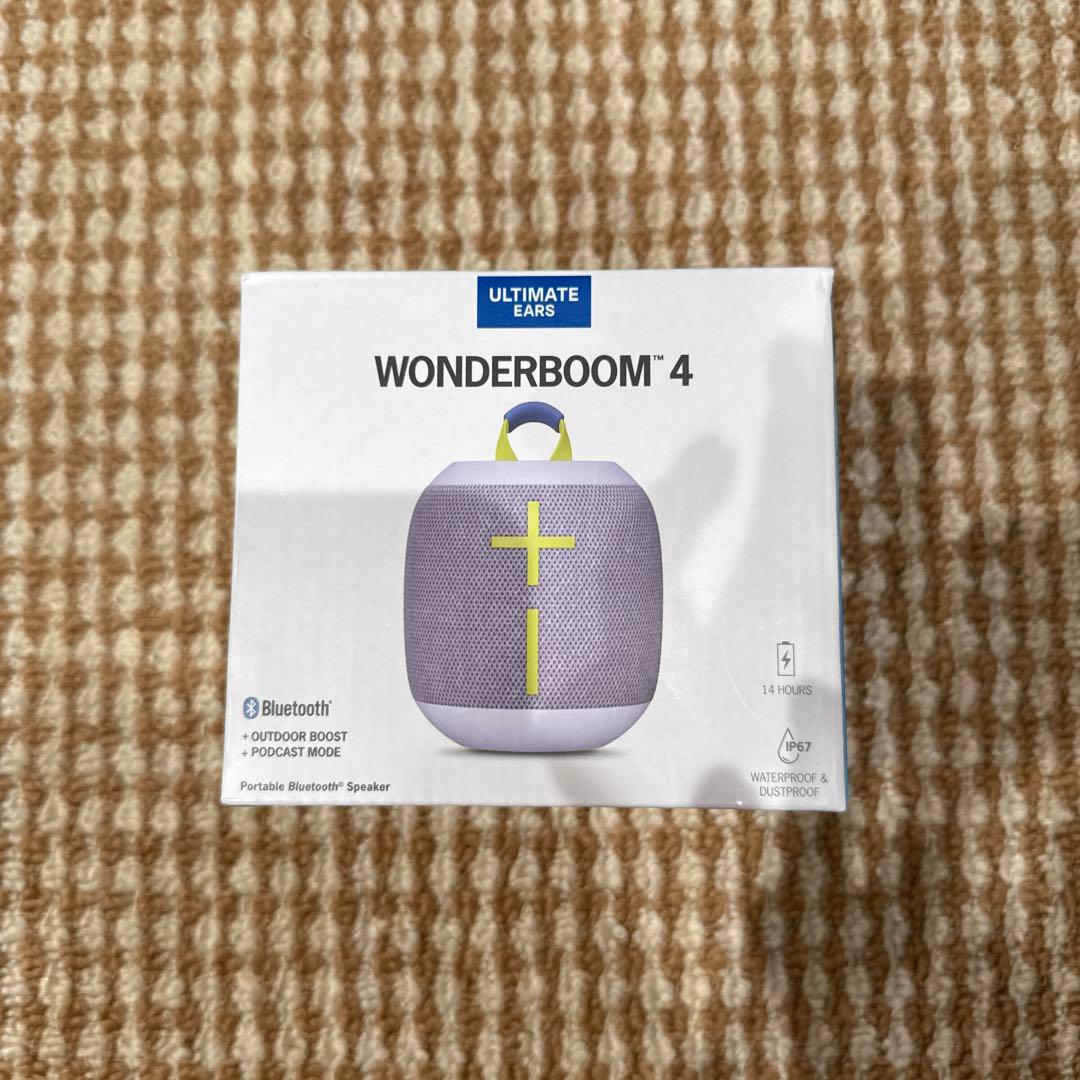 BluetoothスピーカーWONDERBOOM4 ULTIMATEEARS