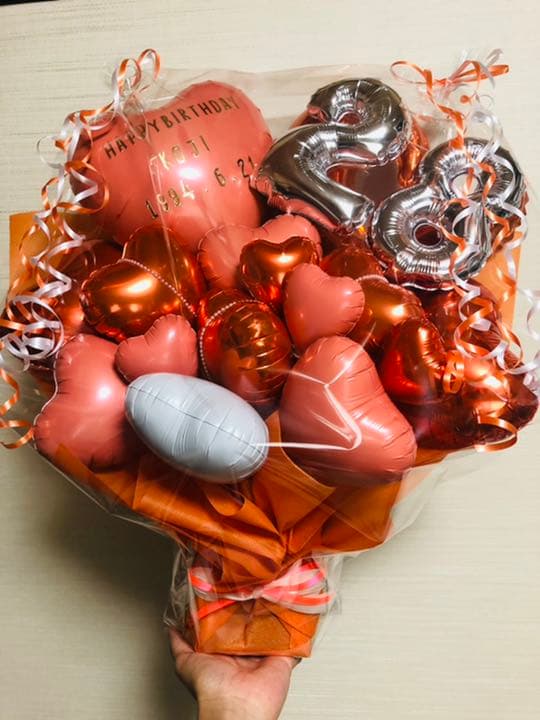 バルーン　推し　ブーケ　バルーンギフト　誕生日　生誕祭　発表会　推しバルーン