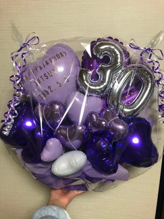 バルーン　推し　ブーケ　バルーンギフト　誕生日　生誕祭　発表会　推しバルーン