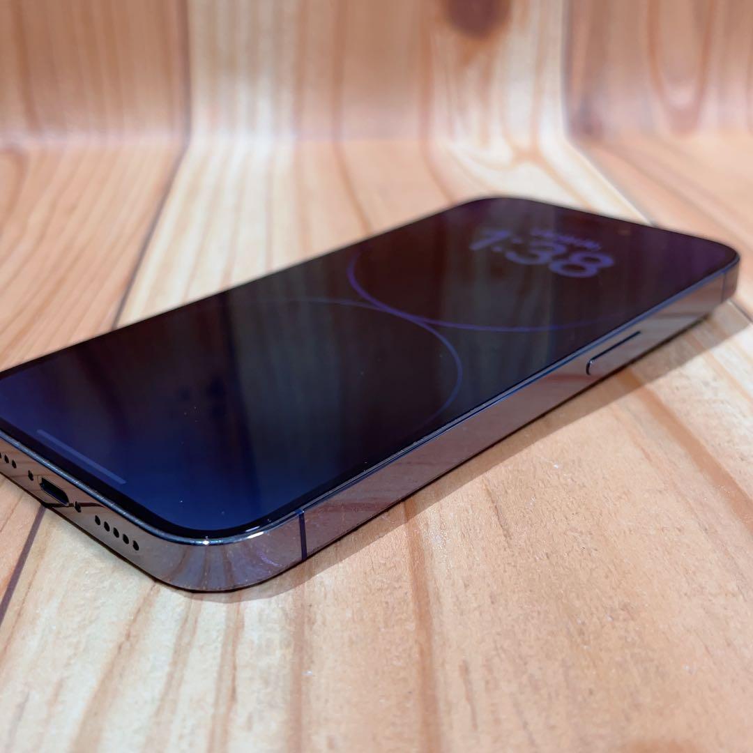 SIMフリー 本体 iPhone 14 Pro 128 GB パープル 615