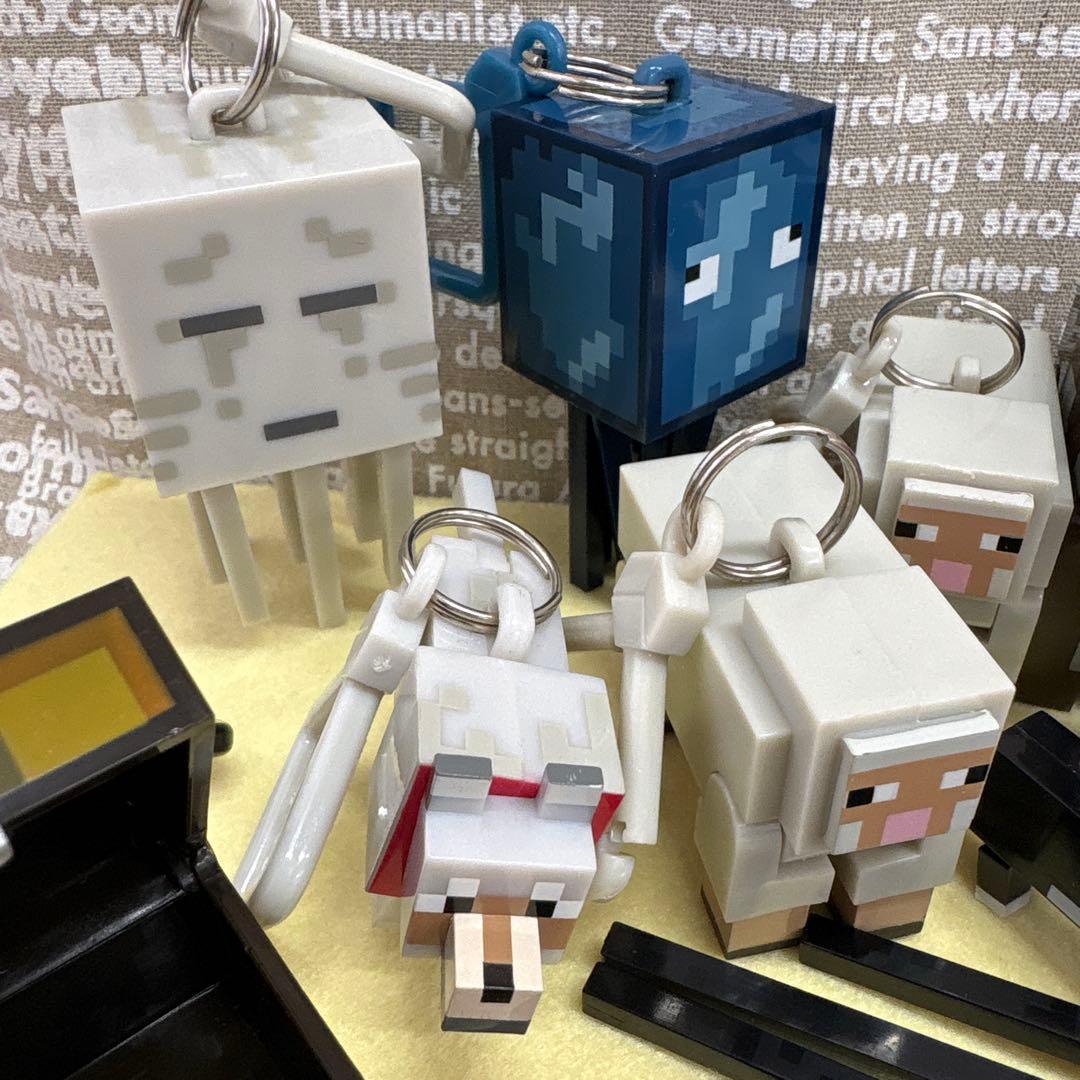 Minecraftキャラクターキーホルダーセット