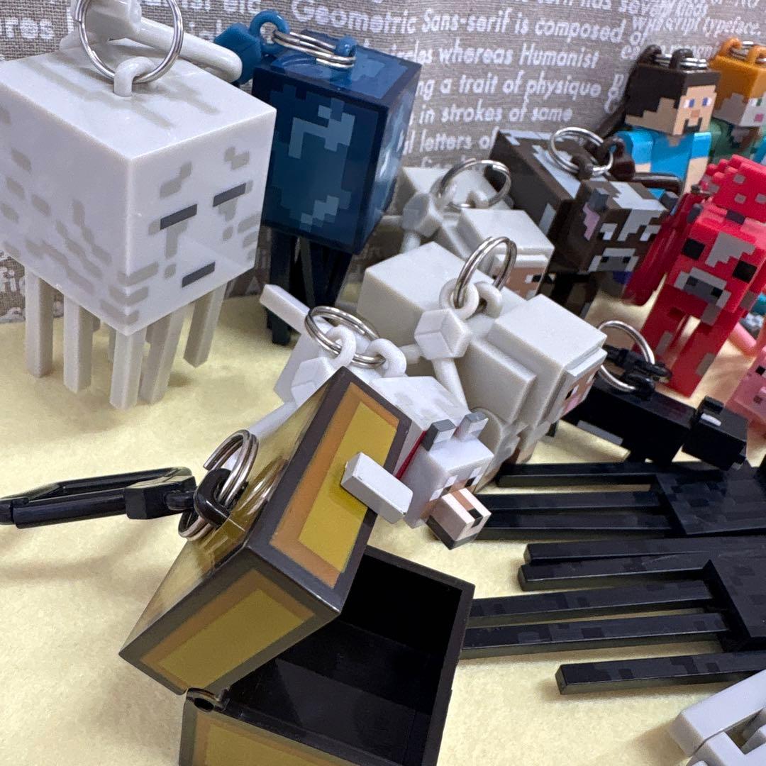 Minecraftキャラクターキーホルダーセット